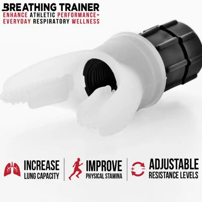 Breathing Exercise For Lungs Portable Breath Tool For Lung Expansion Training Lung Strengthener Device For Men Women Runners