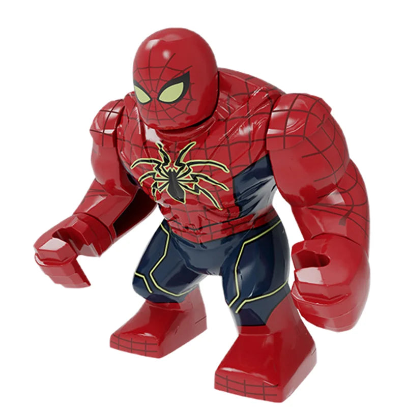 Disney Building Blocks Mini Model Figures Big Goblin Spiderman Iron Man Venom Captain Hawk Deadpool Technic Armor City Gift Toys