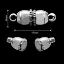 2 Sets Locking Strong Magnetic Clasps Magnet End Clasp Connectors For Jewelry Making DIY Bracelet Necklace Extender Accessories