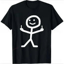 Woman Clothing Middle Finger Funny Frenzy Print Women's T-Shirt Casual Fashion Harajuku Street Cute Trendy Style Comfortable