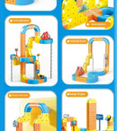New Children'S Educational Electric Magnetic High-Speed Train Magic Track Cube Diy Magnetic Assembly Toy For Boys And Girls