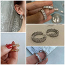 Huitan Brillante birnenförmige CZ-Creolen für Damen, Kristall-Zirkonia, stilvolle weibliche Accessoires, vielseitiger Modeschmuck