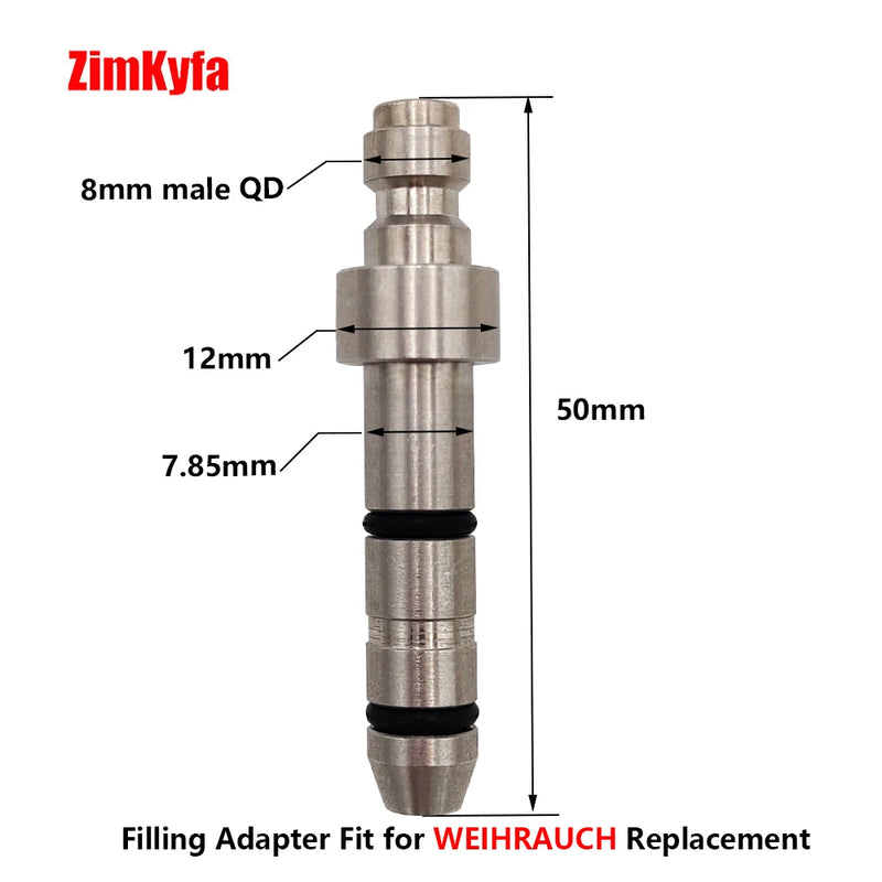 Air Filling Probe for FX Hatsan,BSA,Webley,SMK Artemis,Cricket,WEIHRAUCH,Walther Rotex R8 and RM8 Brocock Replacement
