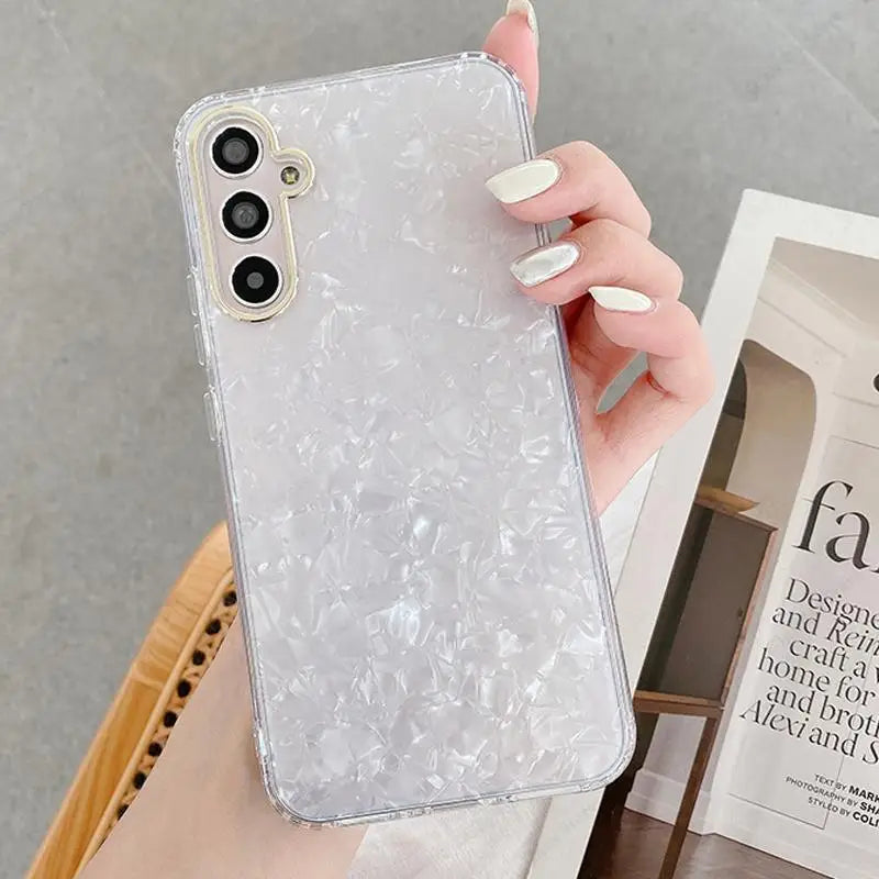 Luxury Case For Samsung Galaxy A54 A34 A55 5G A53 A 54 53 Sparkling Case Funda For Samsung S24 S23 Ultra FE S 24 23 Cover Case