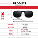 VIVIBEE Driving Clip On Sunglasses Unisex Eyeglasses Men Polarized Women Night Vision Fishing UV400 Outdoor Sun Glasses