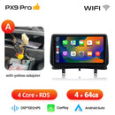 AWESAFE Car Radio Autoradio for Renault Clio 3 2005-2014 Wireless Carplay Screen Android Auto Stereo GPS Navi FM RDS Multimedia