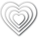 Valentine Heart Metal Cutting Dies for New Arrivals 2022 Scrapbooking Flower Leave Hugs Frame Card Craft Supplies No Stamp