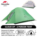Naturehike Upgraded Cloud Up 2 Person Tent Outdoor Camping Tent Ultralight Waterproof Tent Free Standing Hiking Backpacking Tent