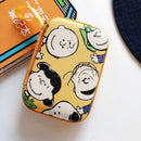 Snoopy Headphone Storage Bag Cute Large Capacity Coin Bag Portable Bag Animation Headphone USB Data Cable U Stick Storage Box