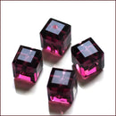 StreBelle AAA 50pcs/Lot Cube Loose Spacer Bead Jewelry Making Mix Colors 8x8mm Crystal Glass Beads Facet Square Shape