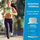 Sodium Butyrate, 60 Capsules Non-GMO, Ketogenic Diet, Vegan & Vegetarian, Gut, Liver & Overall Health