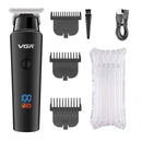 VGR Hair Trimmer Professional Electric Trimmers Cordless Hair Clipper Rechargeable LED Display V 937