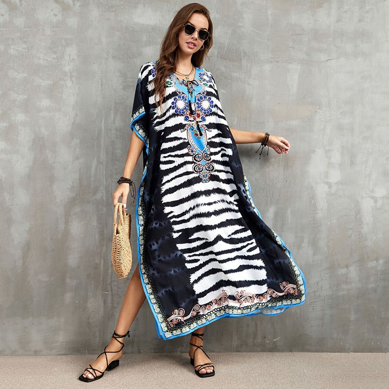 Easy Dry Beach Cover Up Robe Plage Vestido Playa Beach Pareo Swimsuit Cover Up Beachwear 2023 Bathing Suit Women Maxi Dress