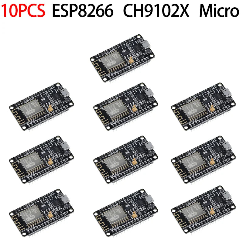 Wireless Module CH340/CP2102/CH9102X NodeMcu V3 V2 Lua WIFI Internet of Things Development Board Based ESP8266 ESP-12E