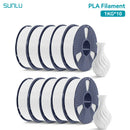 SUNLU PLA PETG PLA Plus Filaments 10 Rolls 3D Filament 1KG/roll 1.75mm 100% Filament Lines Up Neatly For 3D Printing From EU US