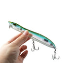 Patchinko 140 Topwater Popper Angelköder Patchinco 100/140mm Oberflächenschwimmköder Weitwurf-Wobbler Stickbait für Barsch Hecht