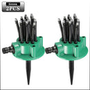 360 Degree Garden Automatic Multi Sprinkler Garden Lawn Sprinklers Roof Cooling Sprinklers Watering Sprinklers Gardening Tools