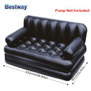 Bestway 2Size/1PC Inflatable Sofa Bed, Inflatable Sofa, Inflatable Recliner, Camping Waterproof, Inflatable Sofa, Blow Up Sofa M
