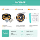 SUNLU PETG/ABS/SILK/TPU/PLA Filament 1 Rolle 1,75 mm FDM 3D-Druckermaterial mit hoher Festigkeit 100 % blasenfreies Filament für 3D-Stift