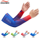 1Pair Arm Sleeves for Sun Protection,Compression Sleeve for Arm Men Women for Cycling Sports Run Basketball