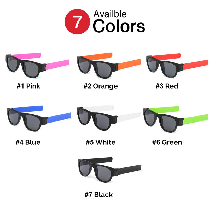 IENJOY Active Sunglasses Foldable Sunglasses Polarized Sunglasses for Men Sports Glasses Driving Cycling Sunglasses Polariod