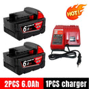 9000mAh For Milwaukee M18 Battery 18V Rechargeable Battery For Milwaukee XC Lithium-ion battery 48-11-1815 48-11-1850 2604-22
