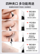Stainless Steel Black Eyebrow Tweezer with Slant and Flat Point Beauty Tools for Eyelash Tweezer & Ingrown Hair Removal