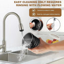 BRIEFNESS 4 in 1 Hot&Cold 2000W Electric Automatic Milk Frother Maker Steamer Frother Machine,600ml Foamer for Milk Latte Coffee