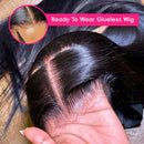 The Mirrorline | 40-Inch Bone Straight HD Lace Front Wig, Brazilian Remy
