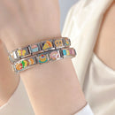 Hapiship 2022 Neue Mode Essen Hamburger Eis Anhänger Italienische Links Passen 9mm Armband Edelstahl Schmuck DIY Herstellung DJ585