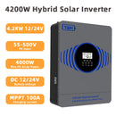 Y&H Hybrid Solar Inverter 1KW 1.6KW 1.8KW 3KW 4.2KW 6.2KW 10.2KW 220Vac MPPT Pure Sine Wave Inverter Solar Charger Controller
