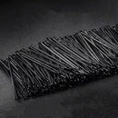 AWAYTR 50/100 PCS 5.5cm U Shaped Alloy Hairpins Waved Hair Clips Metal Black Bobby Pins Barrettes Bridal Hairstyle Tools Hairpin