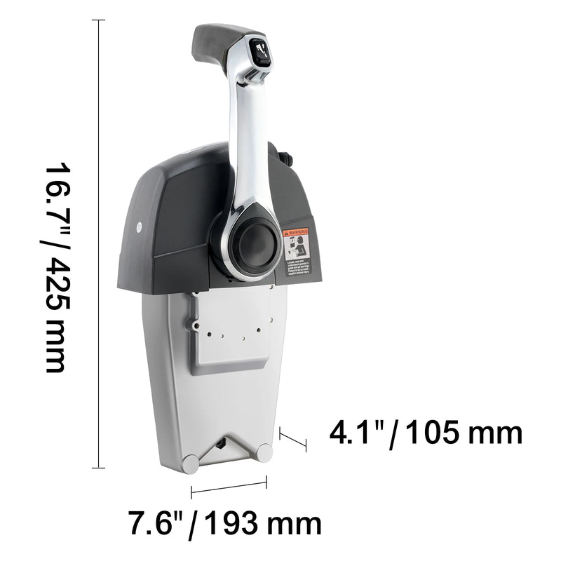 SucceBuy  Boat Throttle Control 5006186 Top-Mounted Outboard Remote Control Box for Evinrude Johnson Marine Throttle Control Box