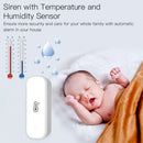 Tuya WiFi Intelligenter Temperatur- und Feuchtigkeitssensor SmartLife APP Fernüberwachung Smart Home Thermometer Funktioniert mit Alexa Google Home