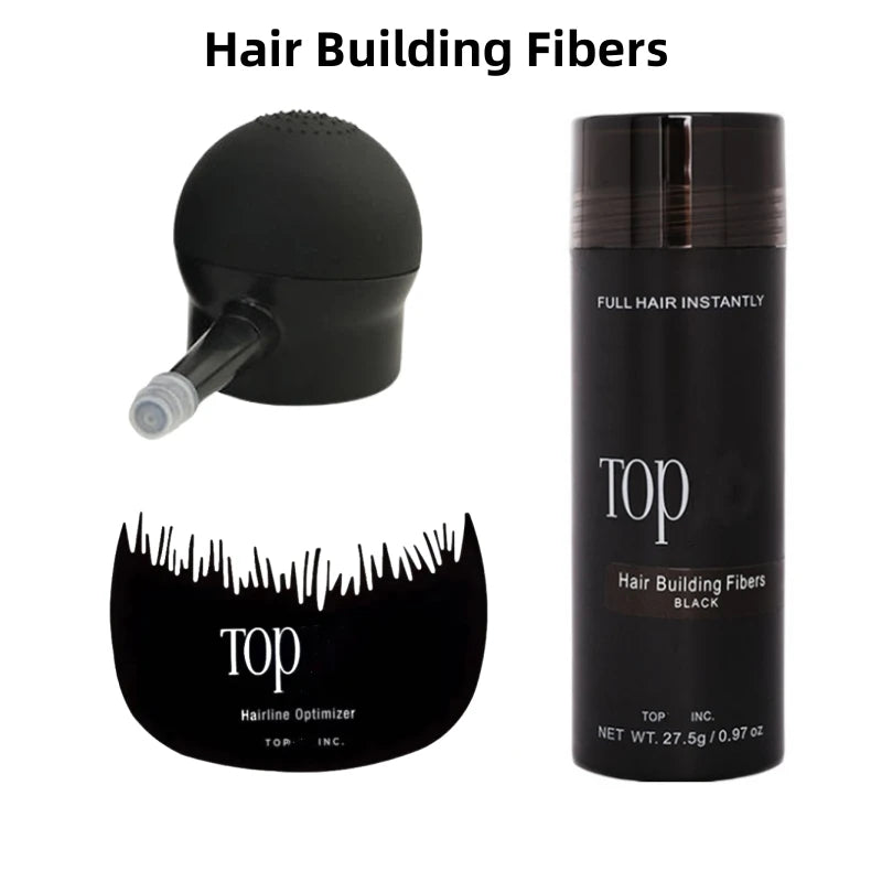 Hair Fibers Regrowth Powders Keratin Applicator Hair Building Fibers Spray Pump Hairline Growth Hair Growth Hair powder