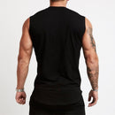 Herren ärmelloses Baumwoll-Trainingsshirt Bodybuilding Tank Top Fitness Sportbekleidung Herren Westen Muskel-Tanktops