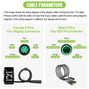 Ebike Intelligent LCD Mini DZ40 Display Mini ebike Screen Waterproof Electric Bike for BAFANG BBS02B BBS01B BBSHD Tongsheng