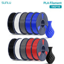 SUNLU PLA PETG PLA Plus Filaments 10 Rolls 3D Filament 1KG/roll 1.75mm 100% Filament Lines Up Neatly For 3D Printing From EU US