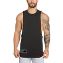 Brand Gym Clothing Fitness Men's Tank Tops Bodybuilding Stringer Summer Breathable Workout Singlets Cotton Sleeveless T Shirt