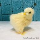 Simulation Küken Deko Plüsch Huhn Modell Figur Niedliches Ornament Realistisches Fell Tierpuppe Huhn Ostergeschenk Kinder