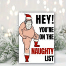 1pc, Christmas card, funny Christmas card, the best gift for family, friends, meowy Christmas card, cute Santa Christmas card