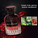 Women Flower Fruit Eau De Toilette Fresh Natural Elegant Fragrance Lemon Rose Jasmine Lasting Fragrance Date Work Perfume Spray