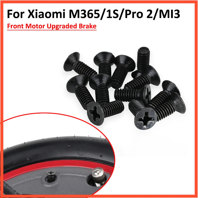 Motor Face Screws for Xiaomi M365/Pro/pro2/1S Electric Scooter Engine Aluminum Alloy Protective Cover Screw 12 pcs