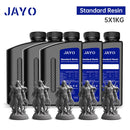 JAYO 5KG Standard /ABS-Like/Standard Plus/ Water Wash 3D Printer UV Resin 405nm for LCD 3D Printing Material Quick Curing Resin