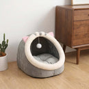 Cute And Soft Cat House Super Cat Bed Warm Deep Sleep Comfort  Cat Bed Pets Tent Cozy Cave Nest Small Dog Mat Bag