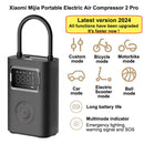 NEU Xiaomi Mijia Tragbarer Luftkompressor 2 / 2D / 2PRO, Luftpumpe 2, Intelligente digitale Reifendruckerkennung Inflator für Auto Fahrrad