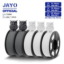 JAYO 5Rolls PETG Filament 1.75mm High Speed PETG 3D Printer Filament 1.1KG/Roll High Flow Speedy Matte 3D Printing Materials