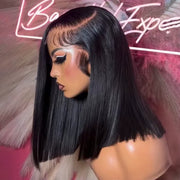 The Signature Bob | 220% Density Brazilian Remy Human Hair Lace Front Wig
