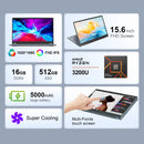 Ninkear YBOOK 15 Laptop 15.6 Inch 360° Flipable Touchscreen 16GB+512GB 2-in-1 Yoga Mode AMD Windows 11 Notebook 360° Flipable