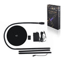 5W/10W UVLED Curing Lamp With Foot Switch Adjustable Focus Floor Lamp Grafting Eyelash Glue Fast Drying Purple Light Beauty Tool